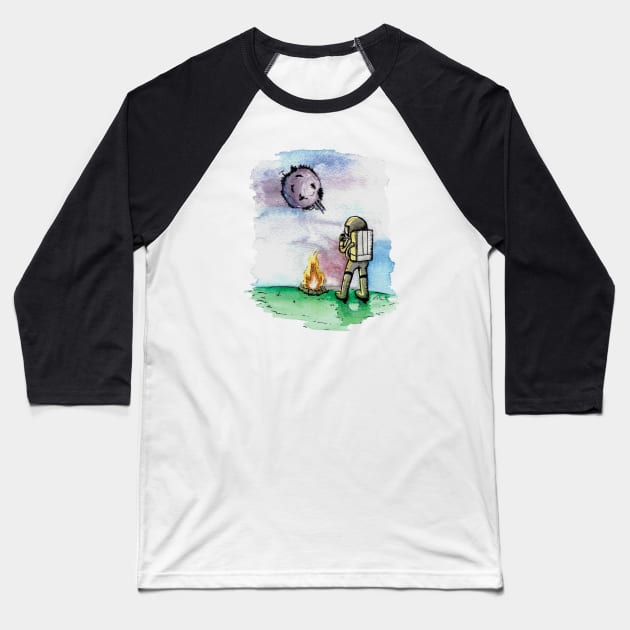 Homeworld Baseball T-Shirt by Cameron Tanner